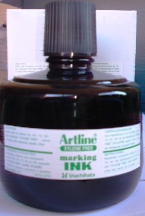 Artline 100331 ESK-3 Ink Black 330cc Bottle.
